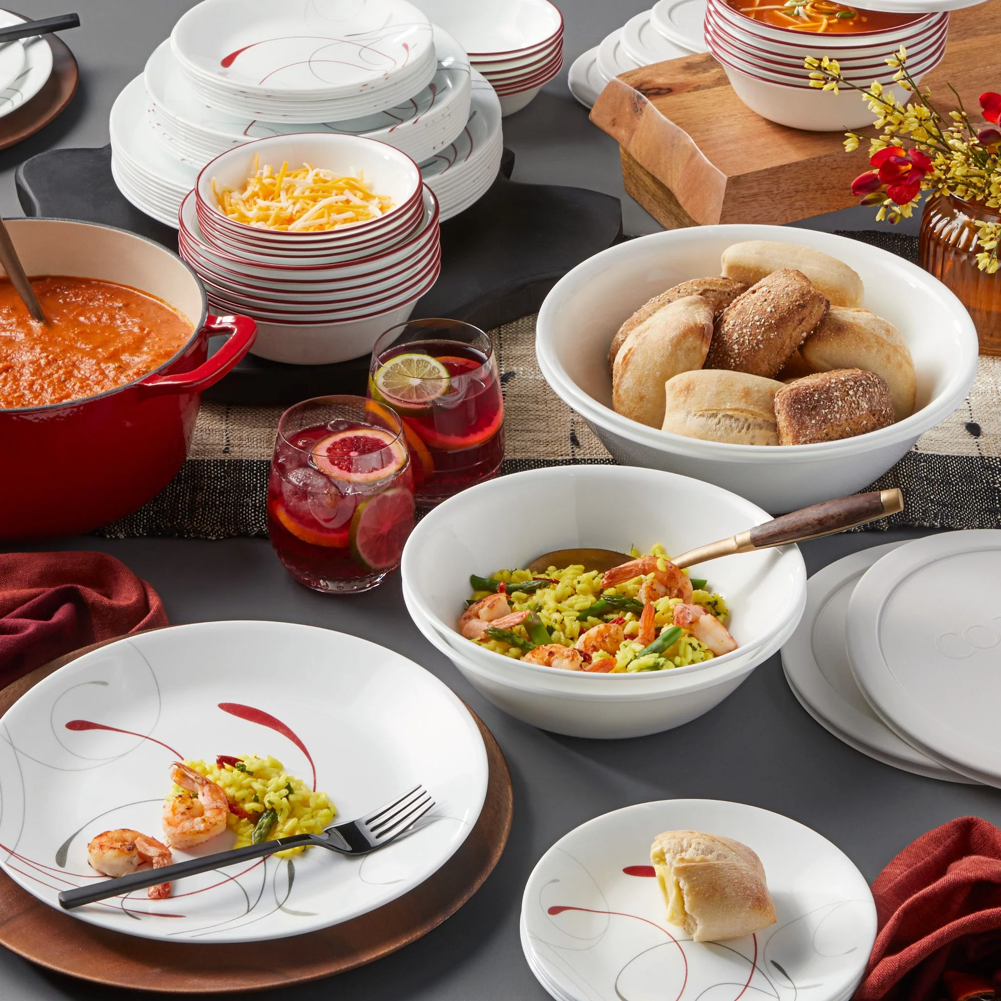 Corelle® Classic Splendor 78-piece Dinnerware Set, Service for 12 - Image 3