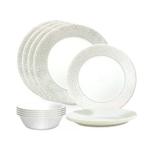 Premium Corelle® Knox 12-piece Dinnerware Set, Service for 4