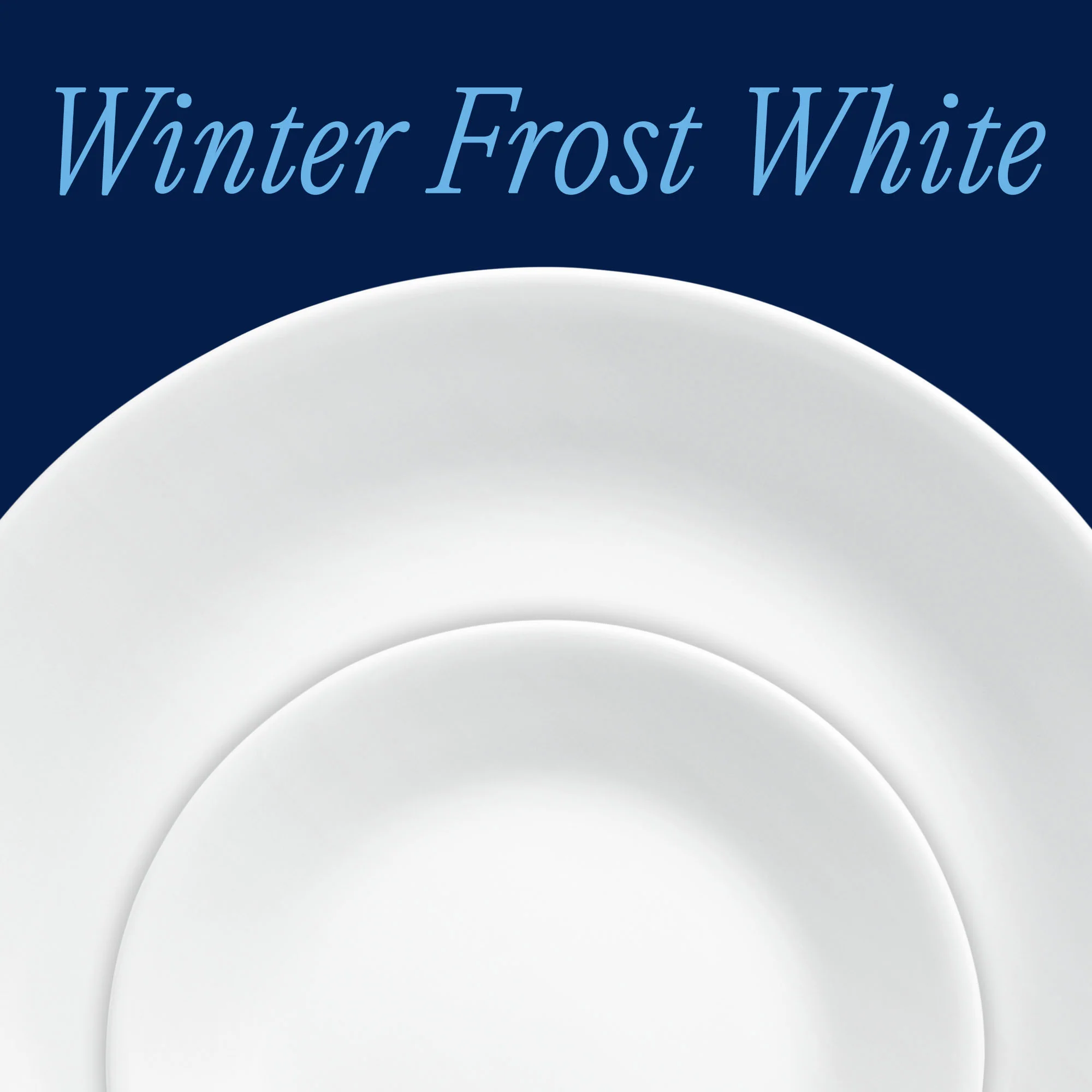 Exclusive Corelle® Winter Frost White 16-piece Mugless Dinnerware Set, Service for 4 - Image 2