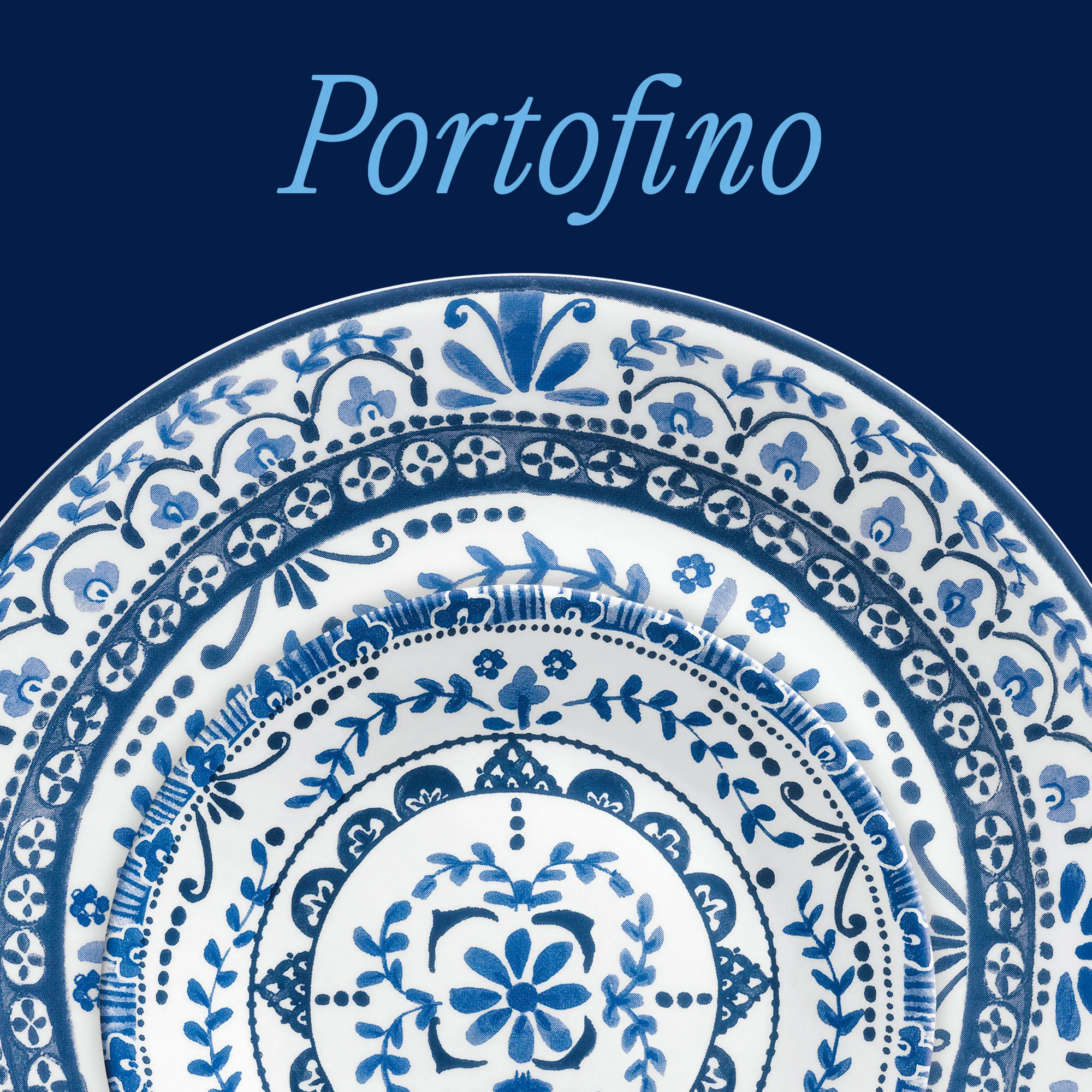 Corelle® Portofino Dinnerware Set – Service for 6 + Salad Plates - Image 3