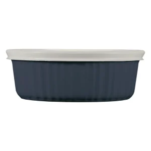 CorningWare® French Colors 24-ounce Baking Dish with Lid, Navy