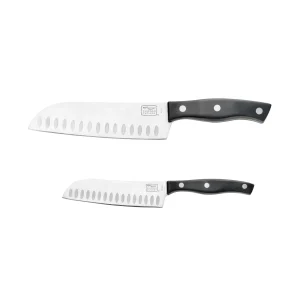 Exclusive Chicago Cutlery® Ellsworth 2-piece Santoku Knife