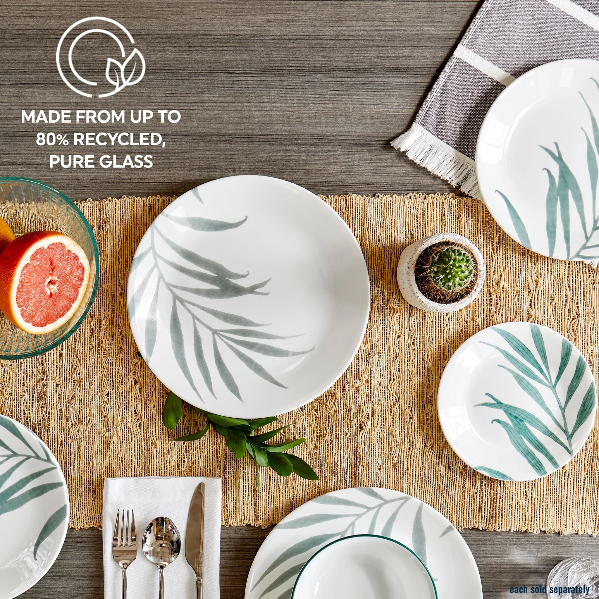 Corelle® Solar Print 6.75" Appetizer Plate, EXCLUSIVE - Image 5