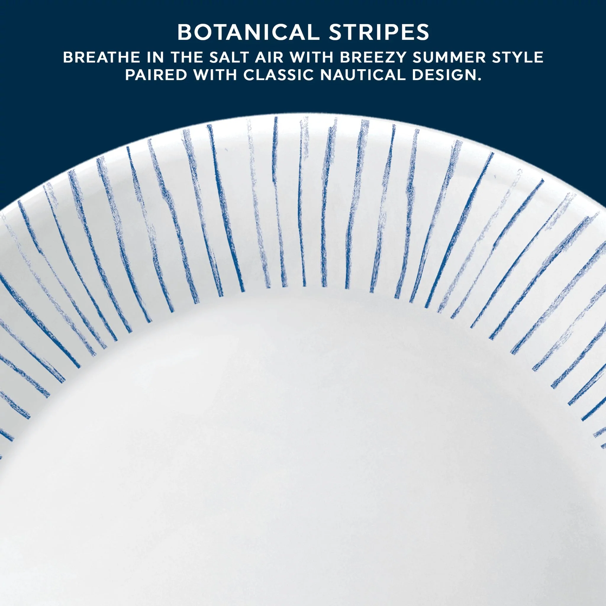 Corelle® Botanical Stripes 10.25" Dinner Plate, 6 pack - Image 2