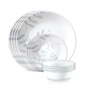 Exclusive Corelle® Flowing Fern 12-piece Dinnerware Set, Service for 4