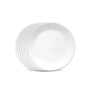 Corelle® Winter Frost White 8.5" Salad Plates, 6-pack