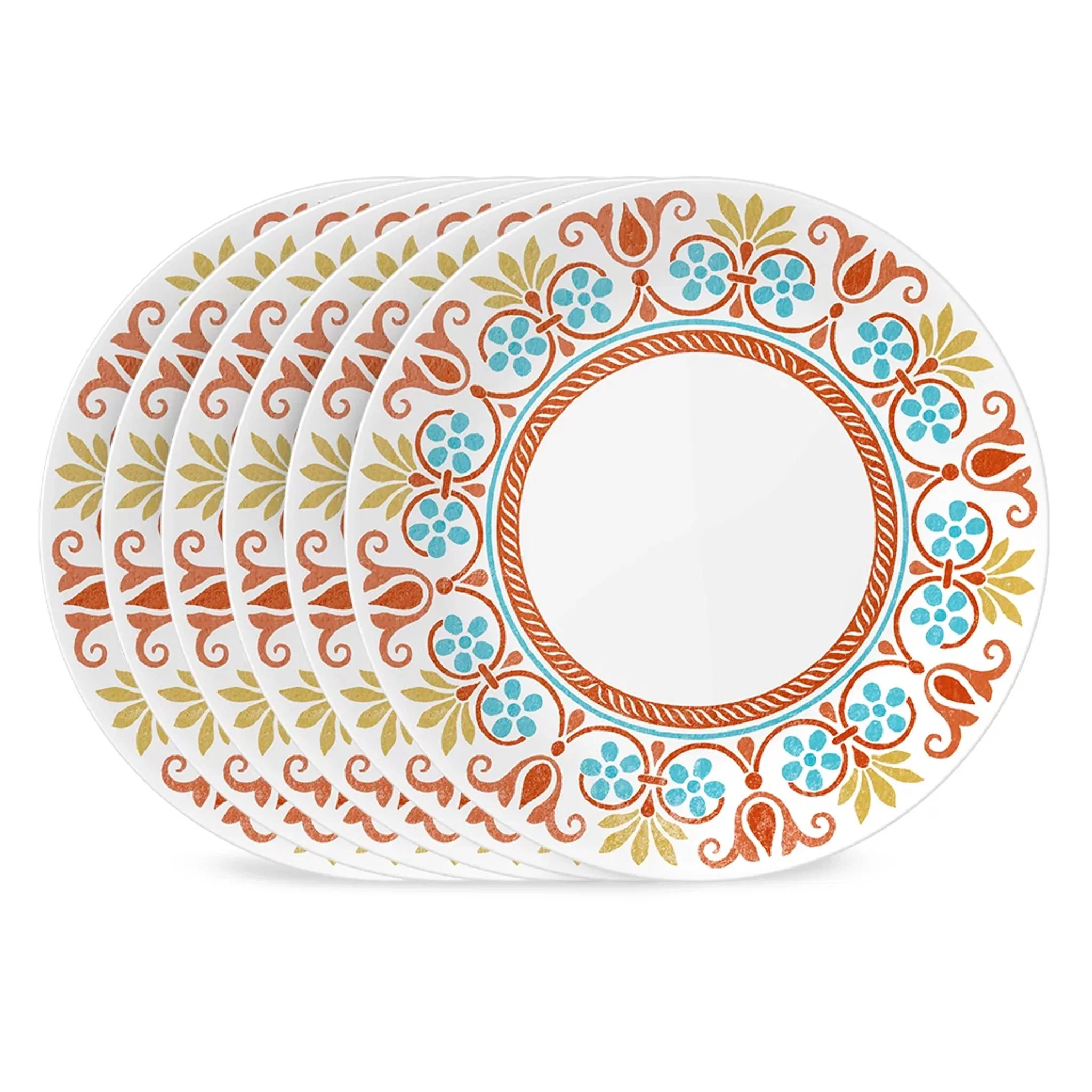 Corelle® Global Collection Terracotta Dreams 10.25” Dinner Plates, 6-pack