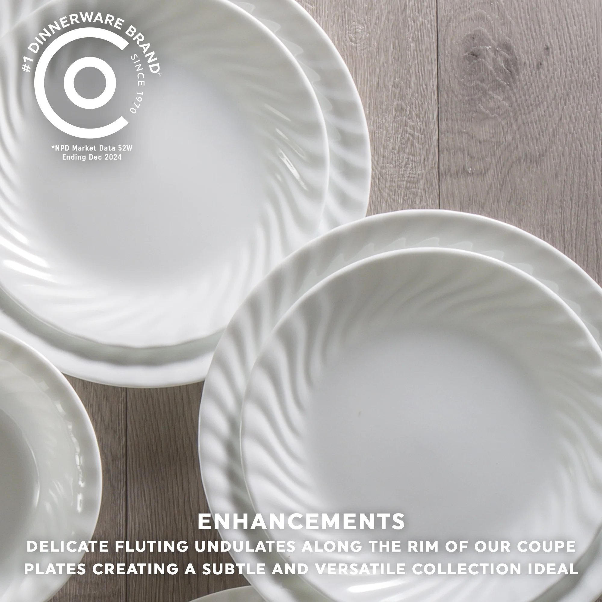 Corelle® Enhancements 8.5" Salad Plate - Image 2