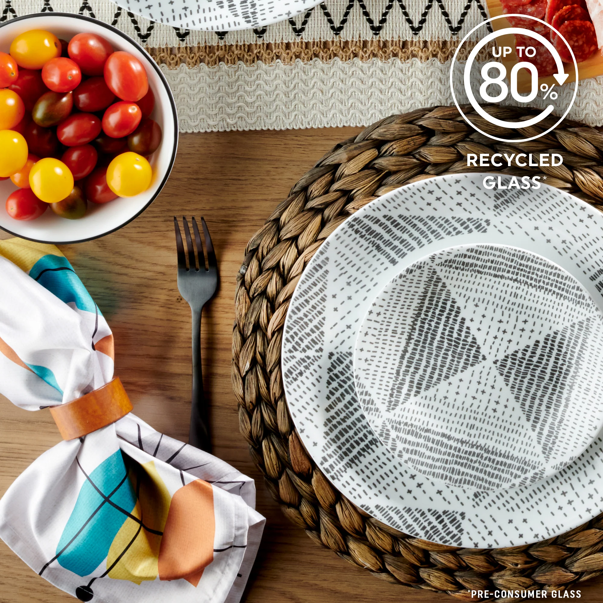 Corelle® Odisha 18-piece Dinnerware Set, Service for 6 - Image 5