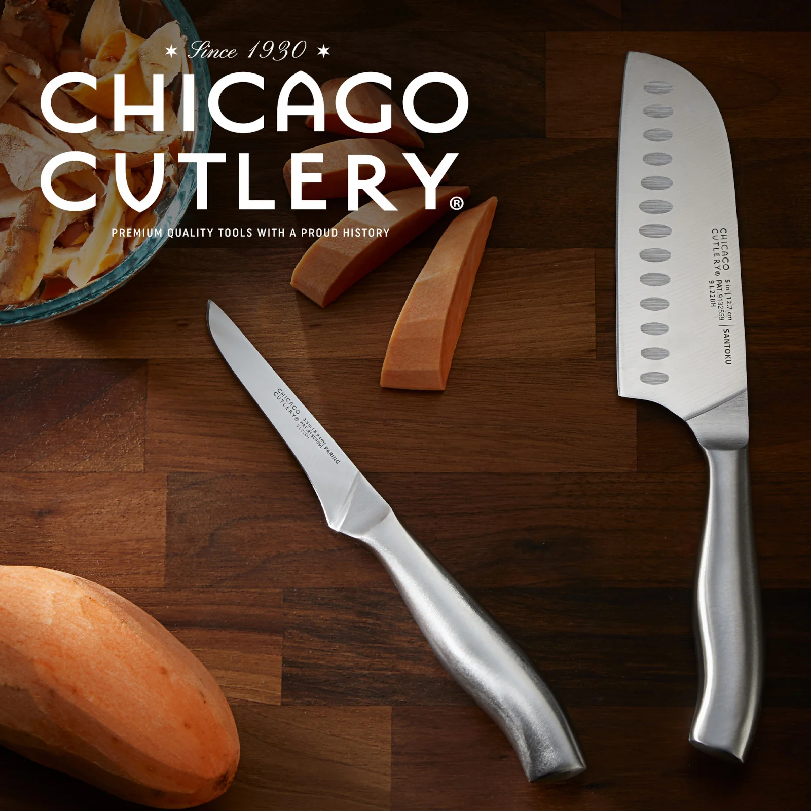 Chicago Cutlery® Insignia SteelTM Guided Grip 2-piece Knife Set - Image 2