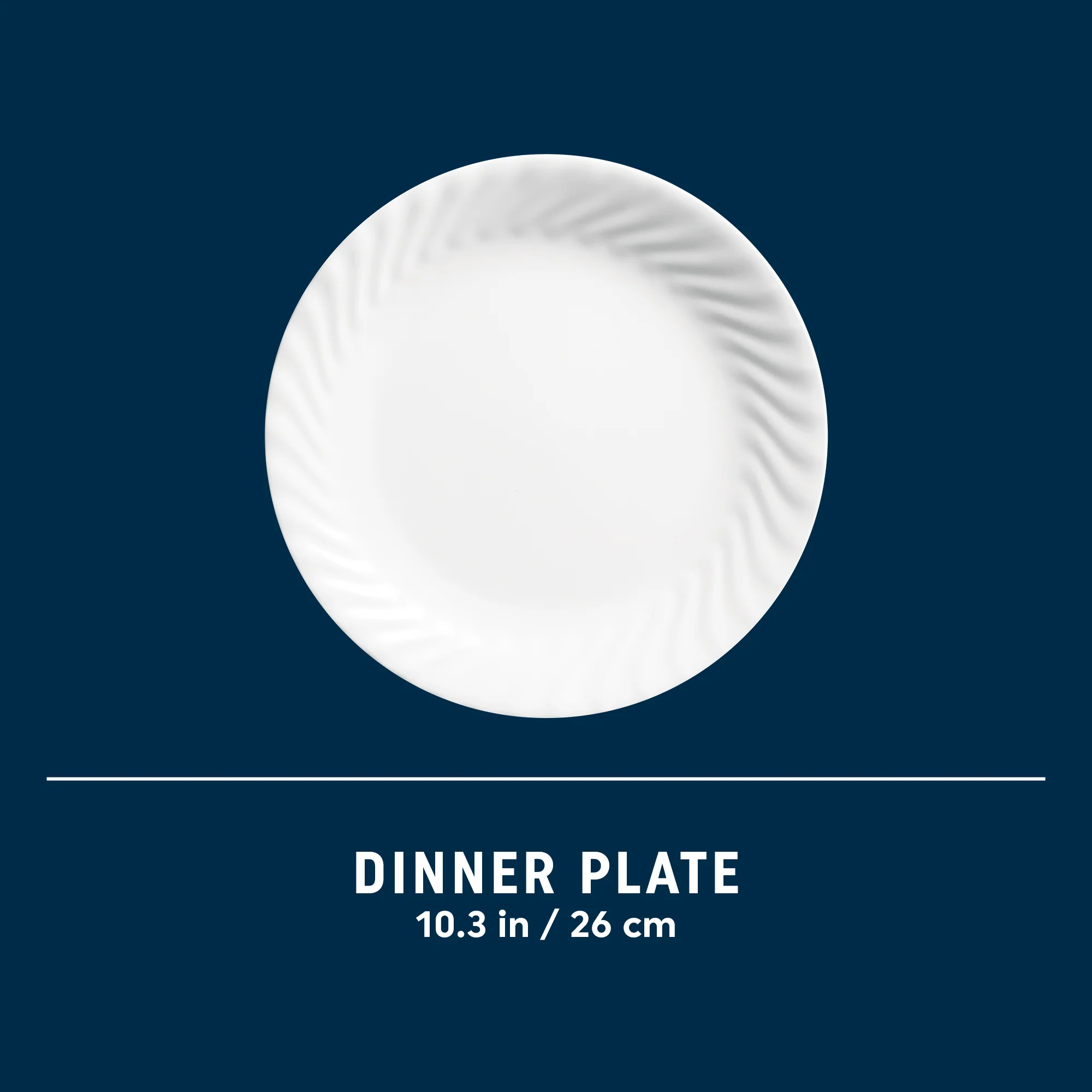 Corelle® Enhancements 10.25" Glass Dinner Plate - Image 9