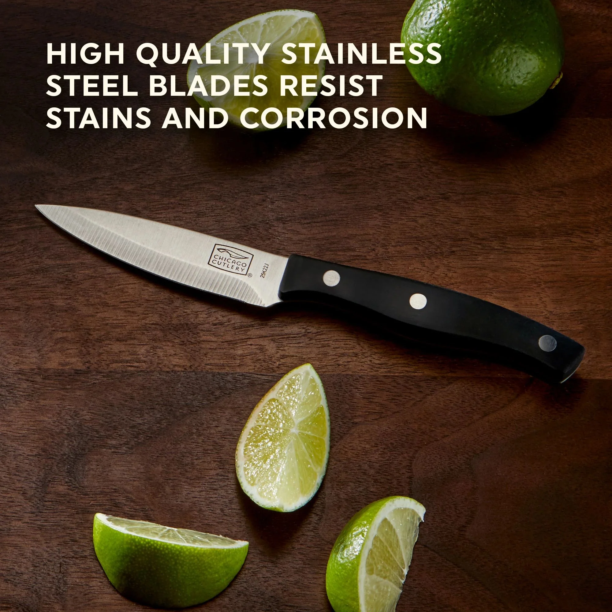 Hot Chicago Cutlery® Ellsworth 3-piece Knife Set - Image 4