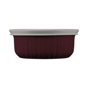 CorningWare® French Colors 16-ounce Baking Dish with Lid, Cabernet