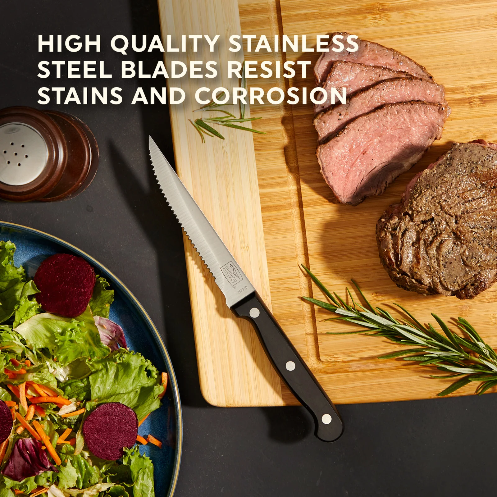 Chicago Cutlery® EssentialsTM 4-piece Steak Knife Set - Image 4