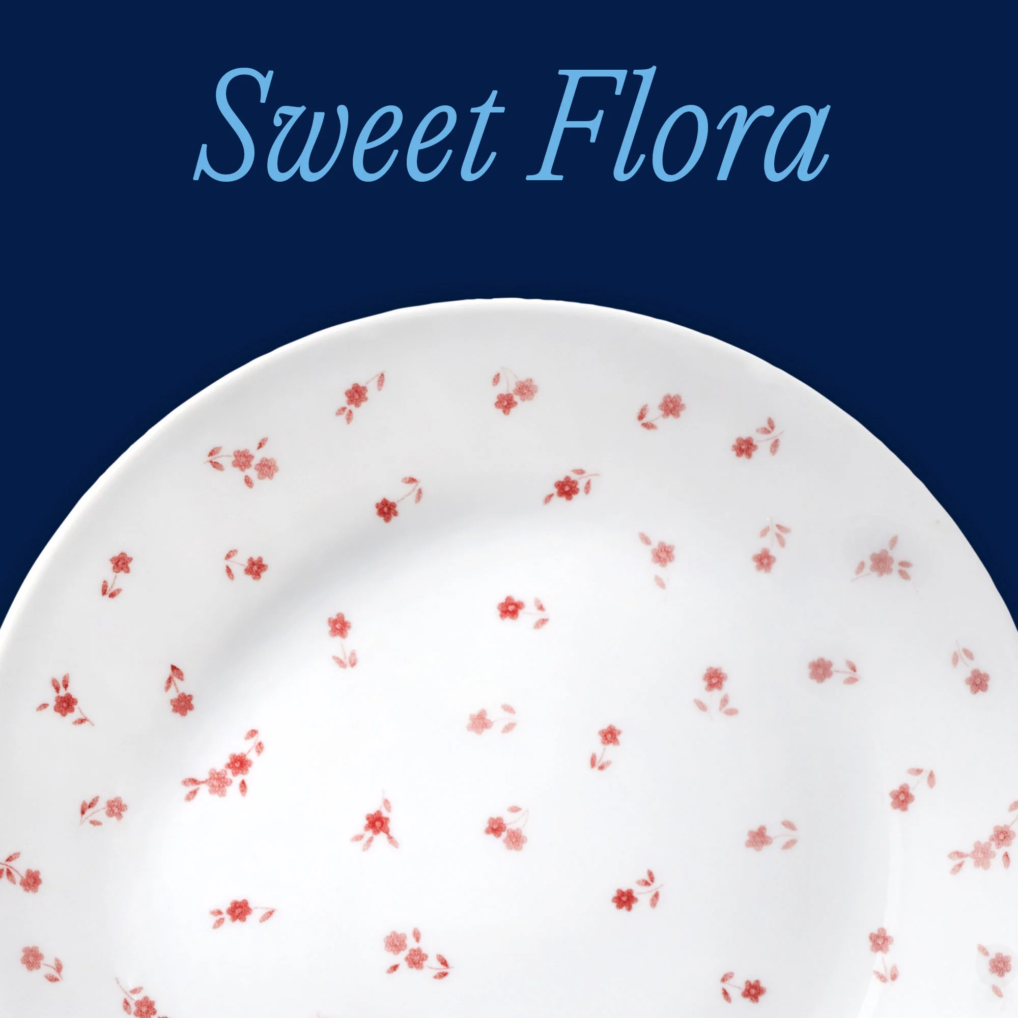 Corelle® Sweet Flora 8.5" Lunch Plate, 6-pack - Image 2
