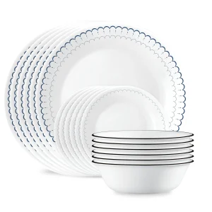 Corelle® Caspian Lace 18-piece Dinnerware Set, Service for 6