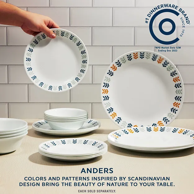 Corelle® Anders 8.5" Salad Plate - Image 2