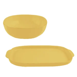 Hot CorningWare® 2-piece Serving Set, Curry Yellow