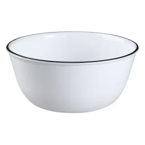 Hot Corelle® Classic Café Black 28-ounce Large Soup Bowl