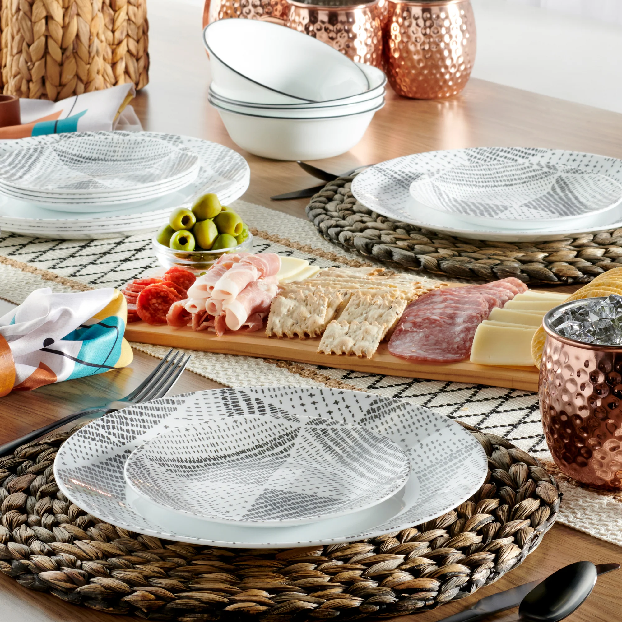 Corelle® Odisha 18-piece Dinnerware Set, Service for 6 - Image 7