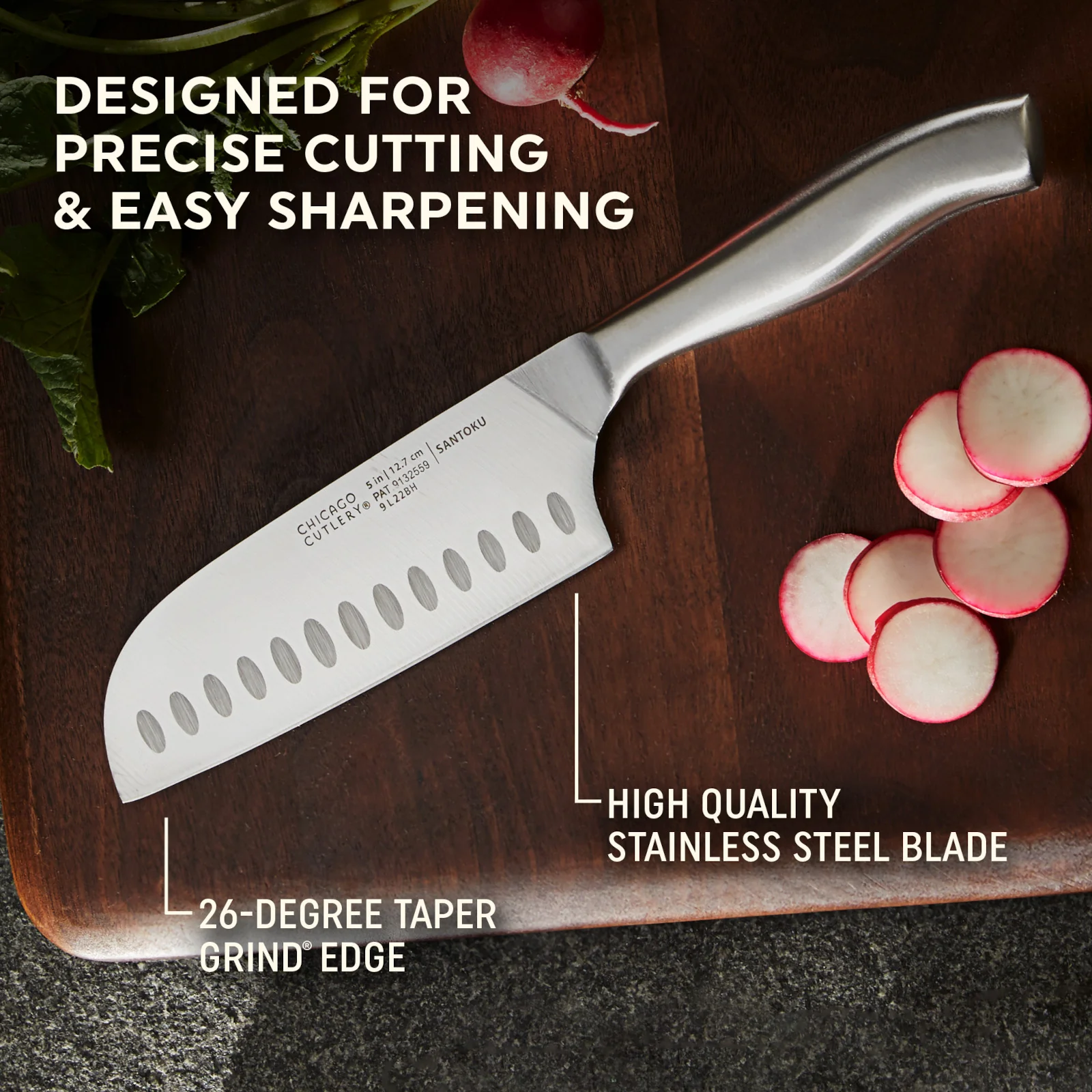 Chicago Cutlery® Insignia SteelTM Guided Grip 2-piece Knife Set - Image 3
