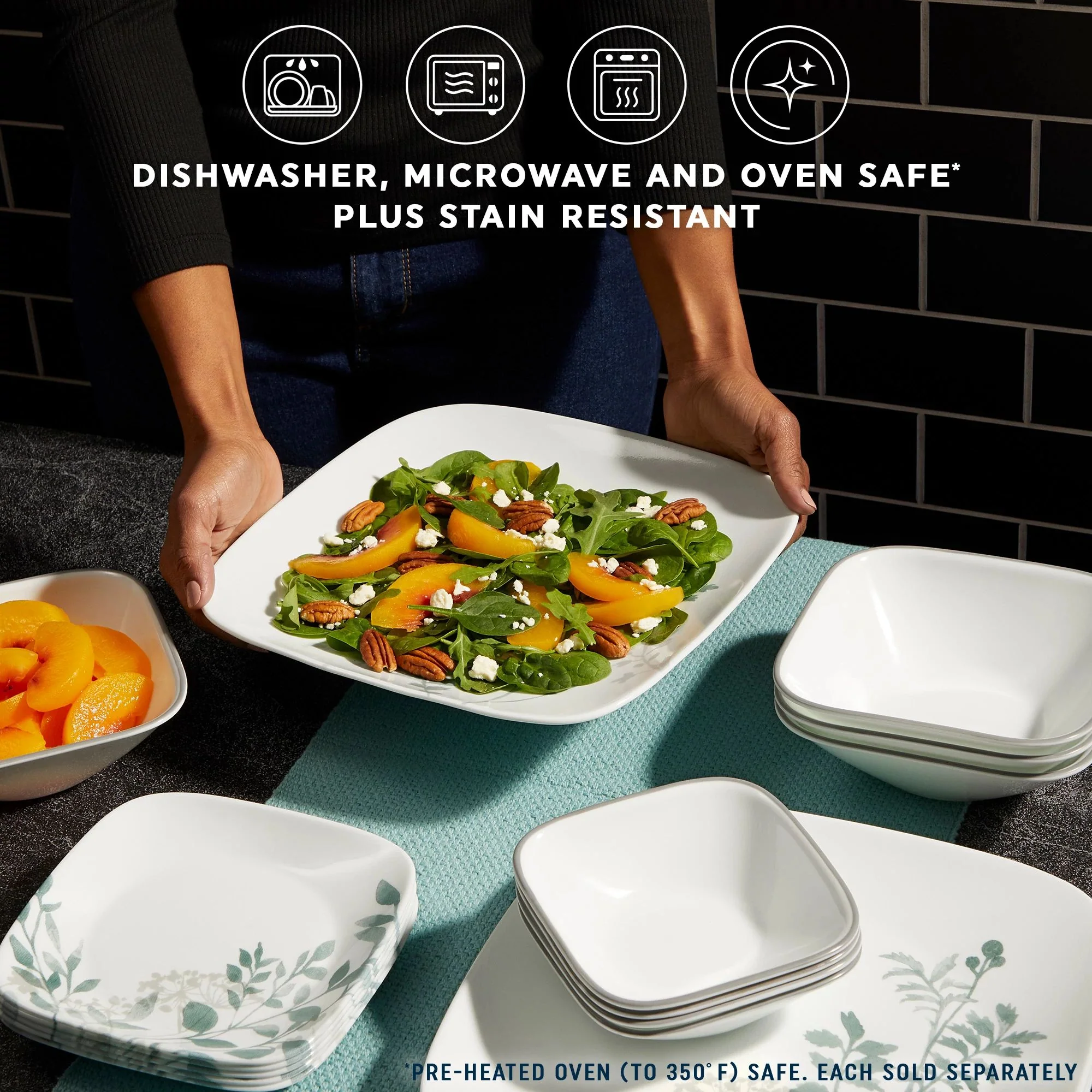 Corelle® Amalie 10.5" Dinner Plate - Image 3