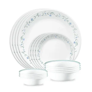 Corelle® Country Cottage 16-piece Mugless Dinnerware Set, Service for 4