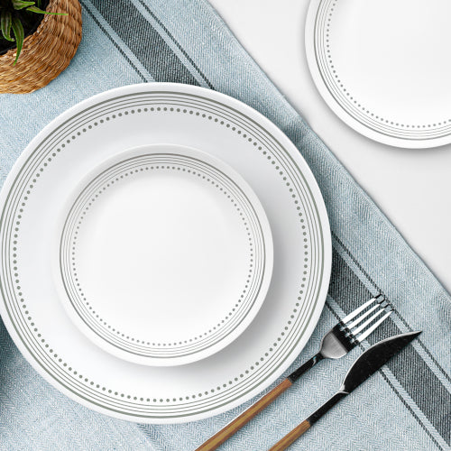 Corelle® Mystic Gray 12-piece Dinnerware Set, Service for 4 - Image 2
