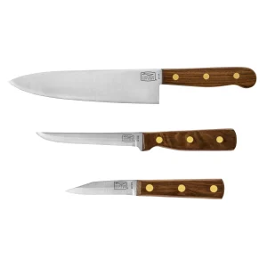 Hot Chicago Cutlery® Walnut Tradition® 3-piece Knife Set
