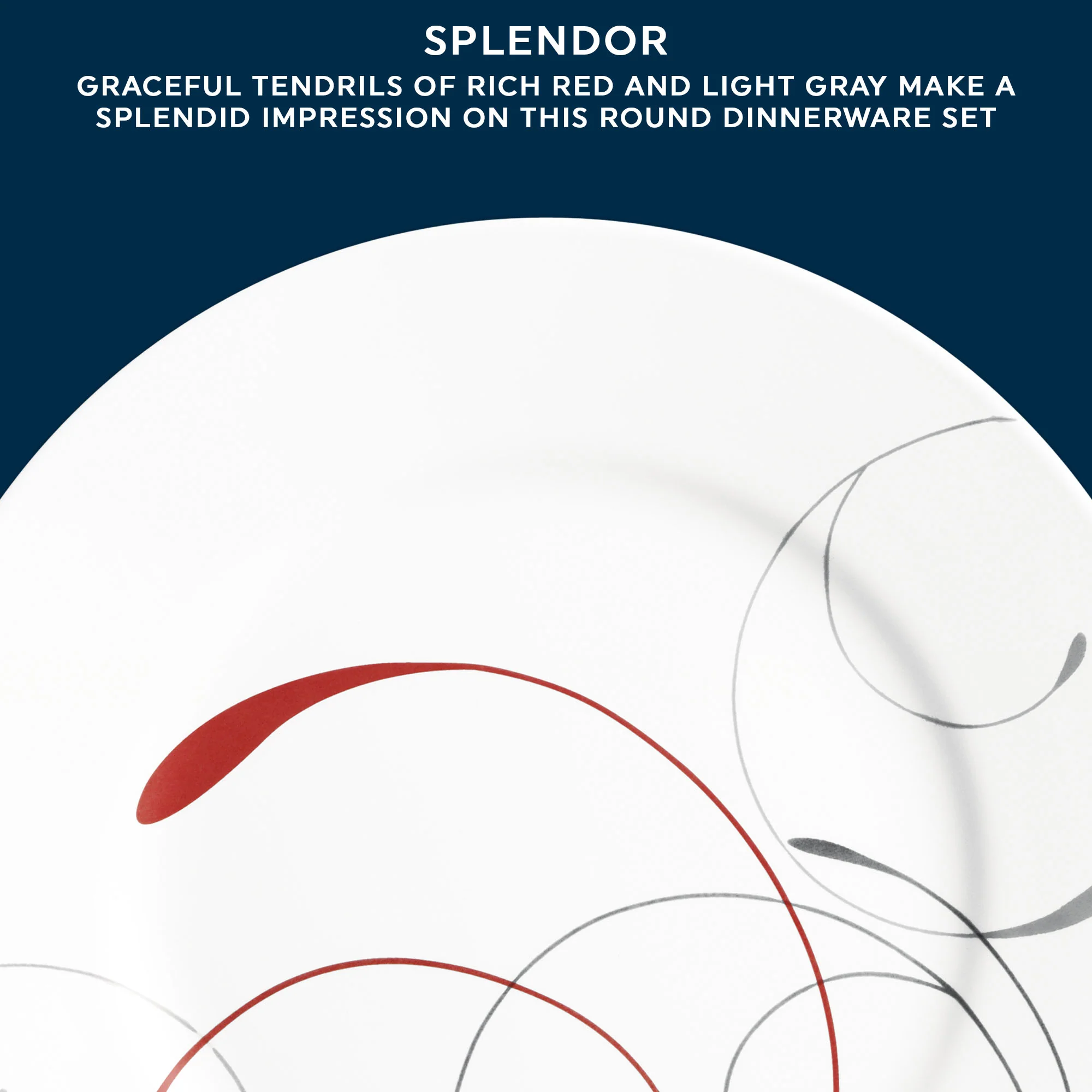 Corelle® Round Splendor 10.5" Dinner Plate, 6-pack - Image 2